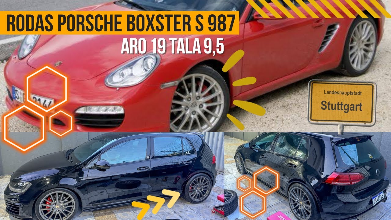 RODAS DE BOXSTER NO GOLF MK7 