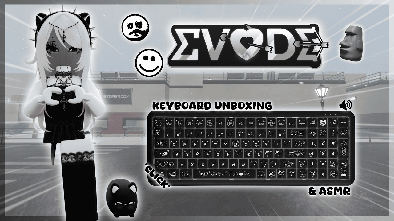 EVADE KEYBOARD UNBOXING & ASMR | Maorbeng X100 Pro