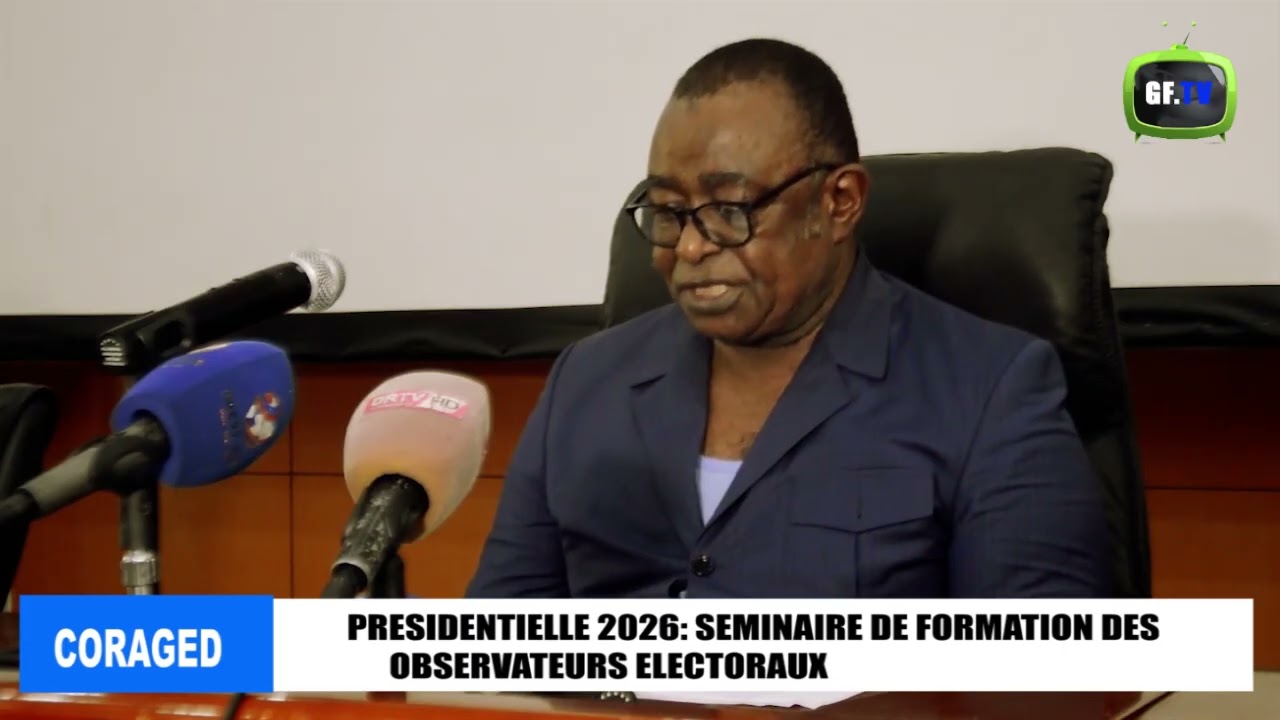Présidentielle 2026: La CORAGED lance le séminaire de formation des observateurs électoraux