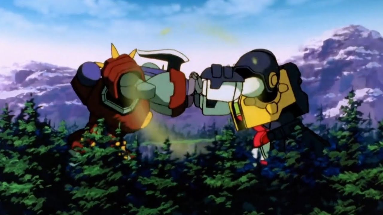 Lumber Gundam Battle Against the Bolt Gundam and Shining Gundam | Mobile Fighter G Gundam