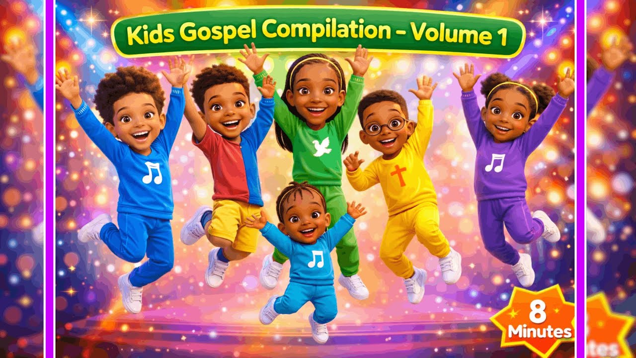 8 Minutes of Fun Praise & Worship Songs | Kids Gospel Compilation Vol. 1 🕊️