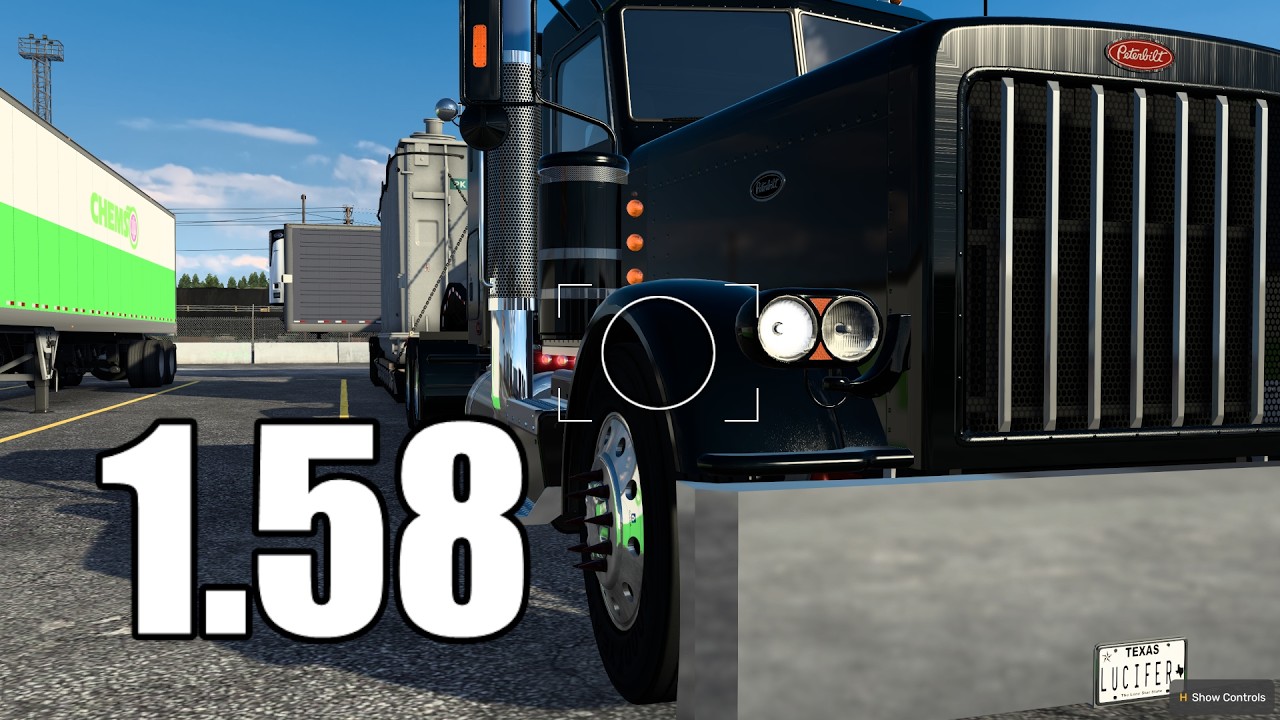 Relaxed Heavy Haul Cruisin' in ATS v1.58! | No Cam Or Commentary