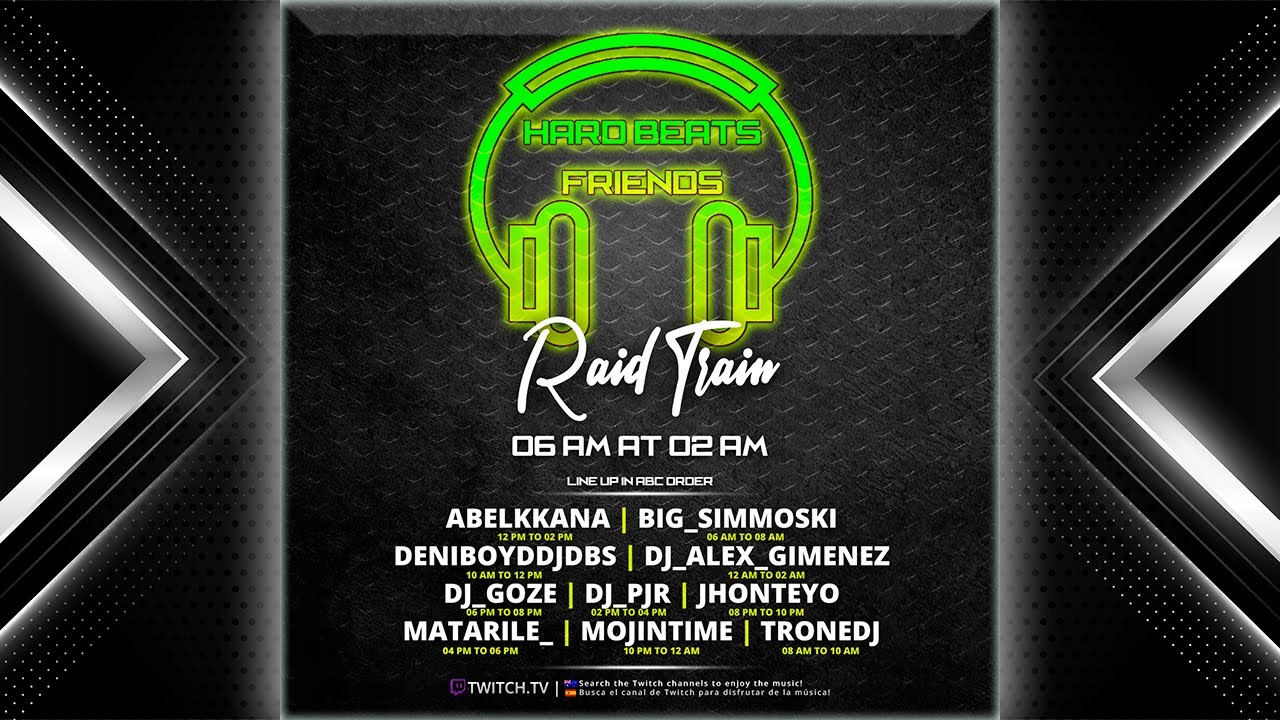 Dj GoZe @ HARD BEATS FRIENDS | RaidPal & Twitch | Hardtechno & Hardstyle