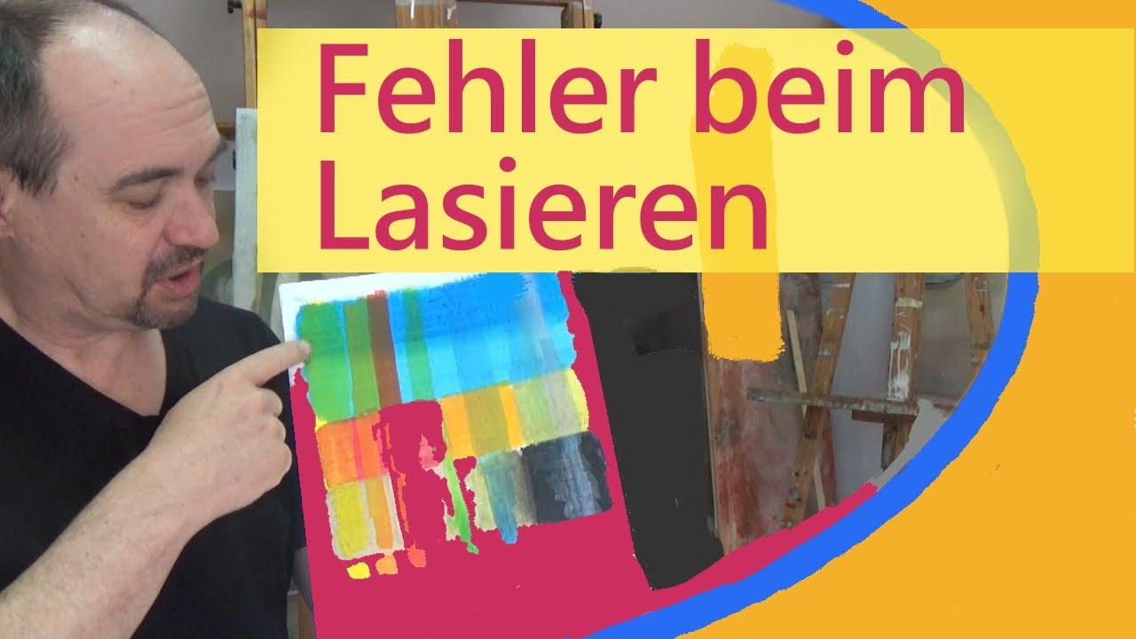 Fehler beim Lasieren