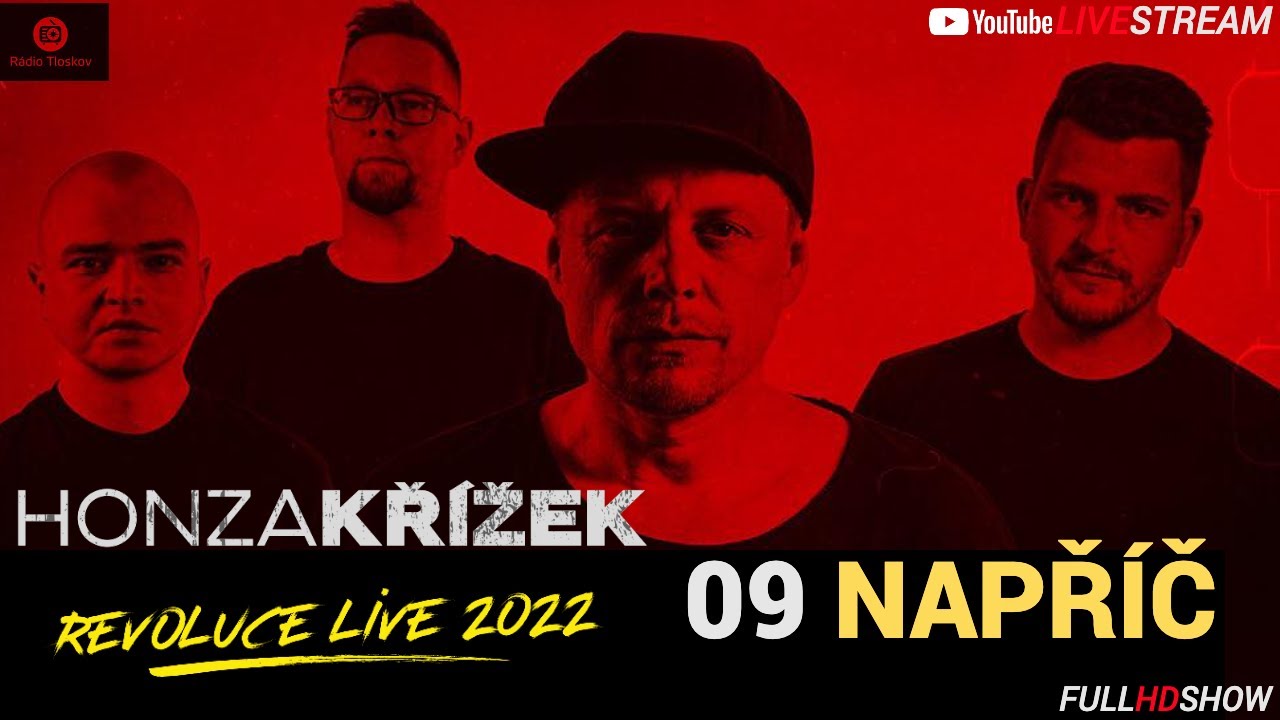Honza Křížek - Napříč | Revoluce Live 2022 (Live Stream z CSS Tloskov, Full HD)