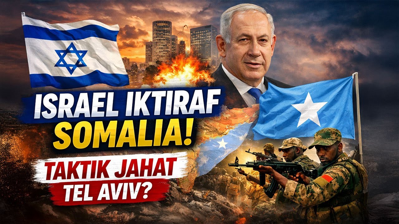 Rancangan Jahat Israel Iktiraf Somaliland