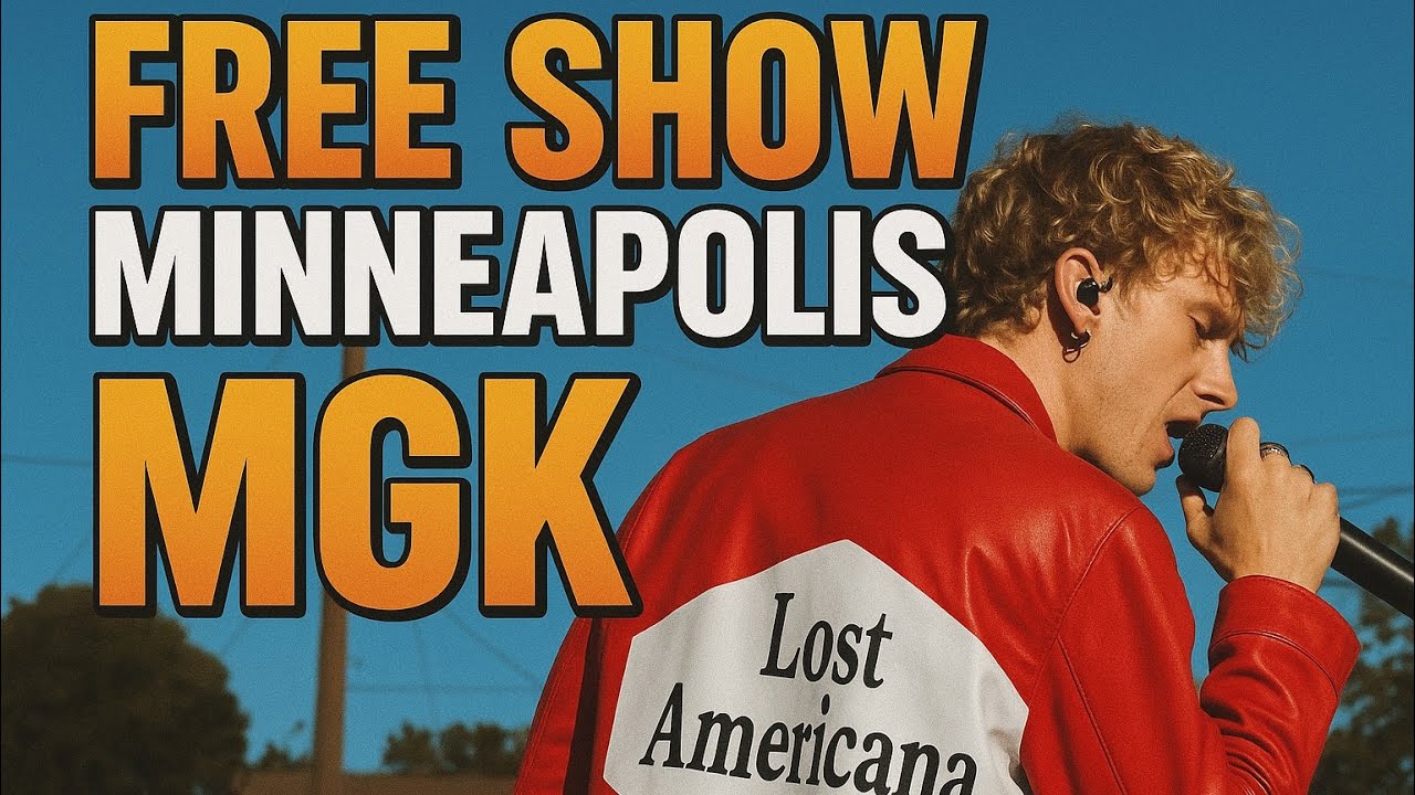 Machine Gun Kelly Performs Lost Americana in Intimate Free Show (Electric Fetus)