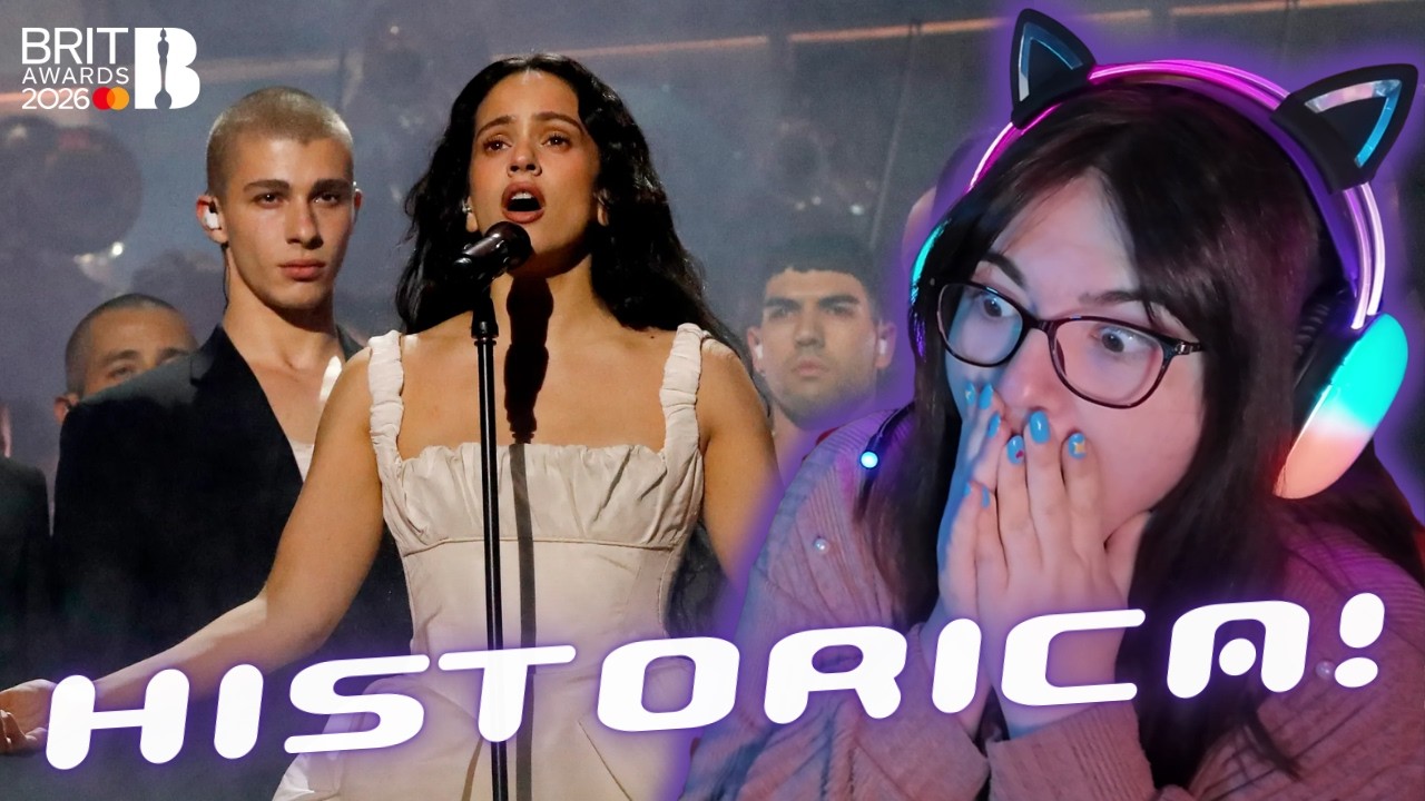HISTÓRICA! ROSALÍA - Berghain (Live at The BRIT Awards 2026) ft. Björk | REACCIÓN y OPINIÓN