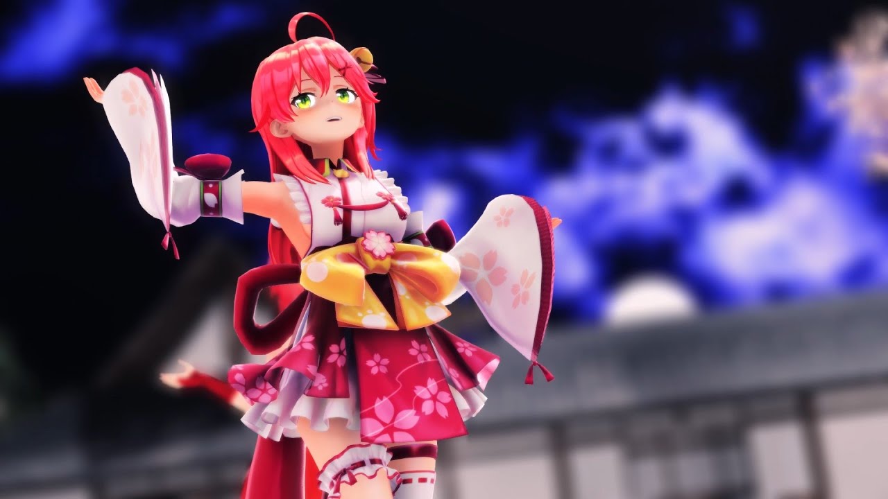 [ホロライブMMD]　さくらみこ　極楽浄土