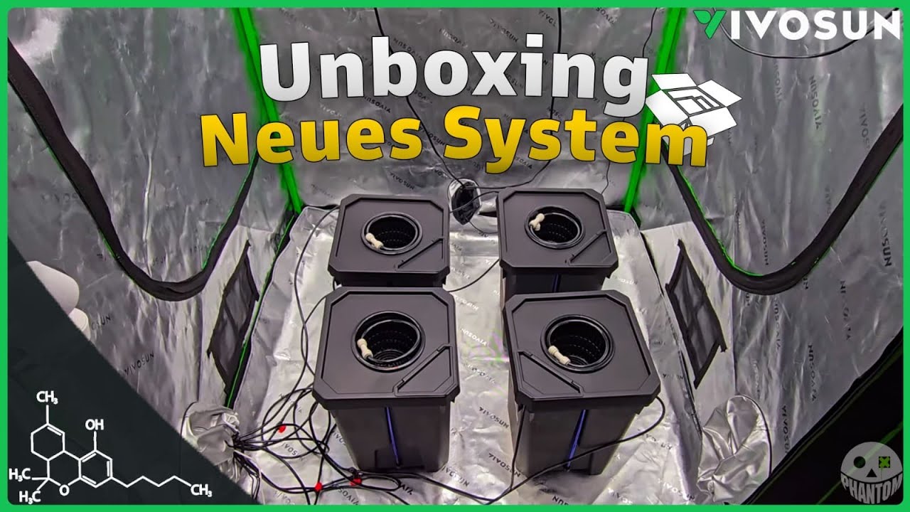 Spider Farmer DWC Unboxing 🔥 | Setup für den nächsten Run in der Vivosun SmartGrowbox