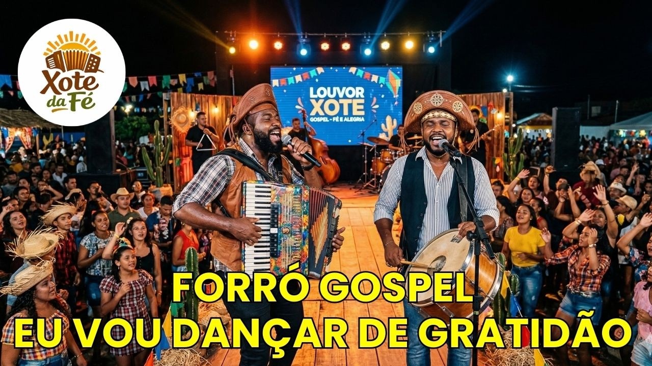Forró Gospel | Eu Vou Dançar de Gratidão (Celebração e Vitória)