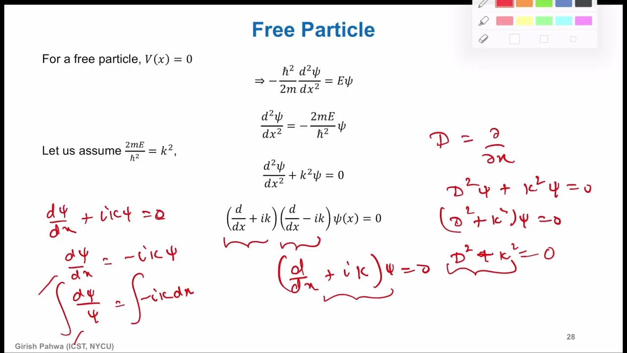 Lecture 6: Quantum Mechanics Example Problems