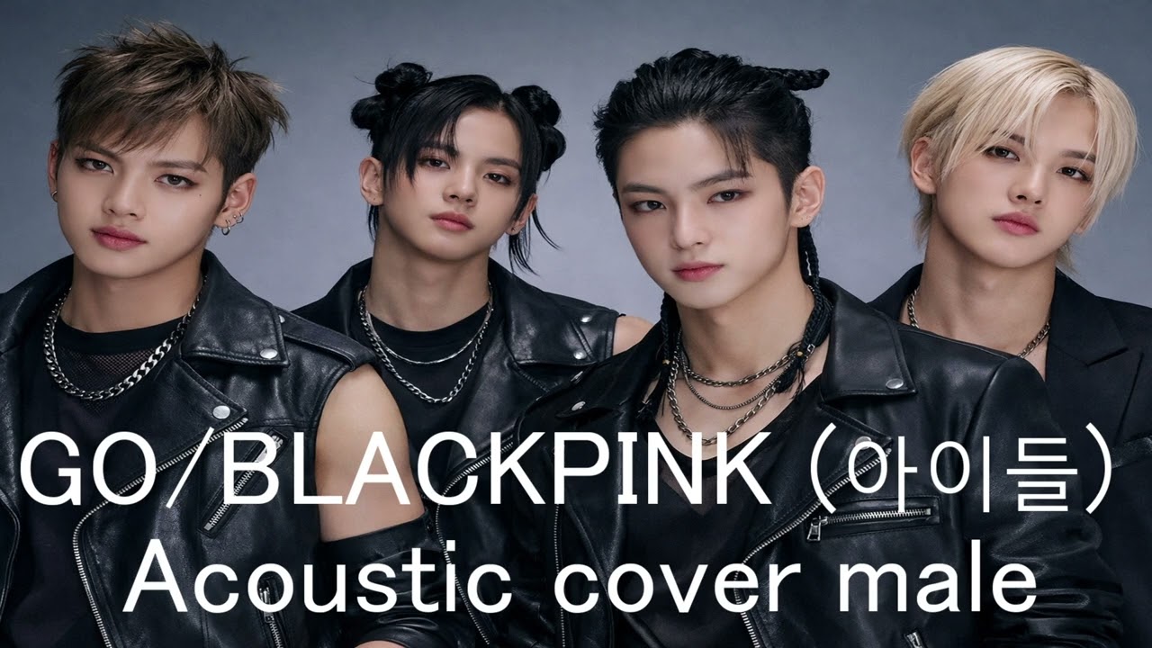 GO / BLACKPINK (아이들) Acoustic cover male
