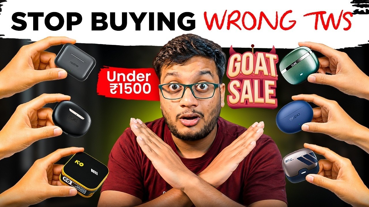 Top 5 earbuds under 1500 in Flipkart GOAT Sale