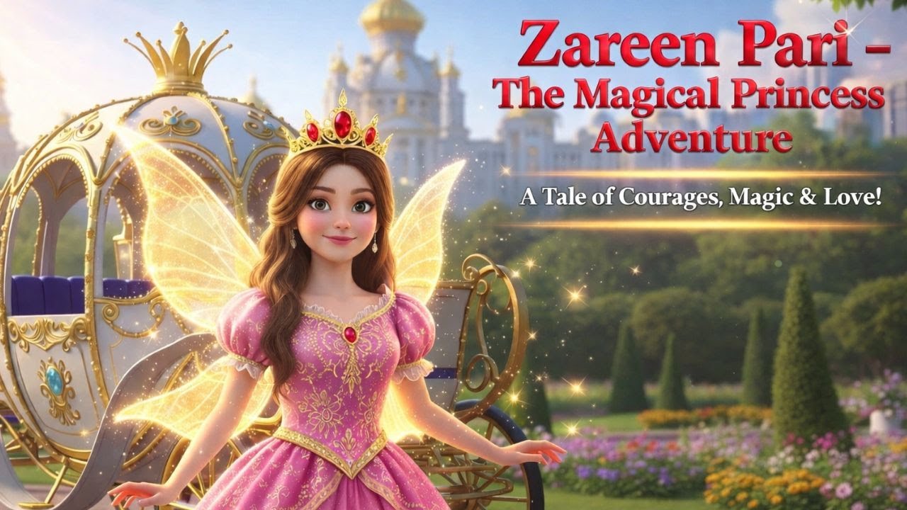 Zareen Pari: The Magical Princess Journey | Urdu & Hindi Fairy Tale Story
