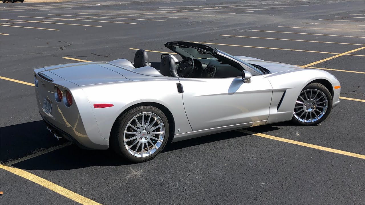 Обзор, тур и тест-драйв кабриолета C6 Corvette 2008 года
