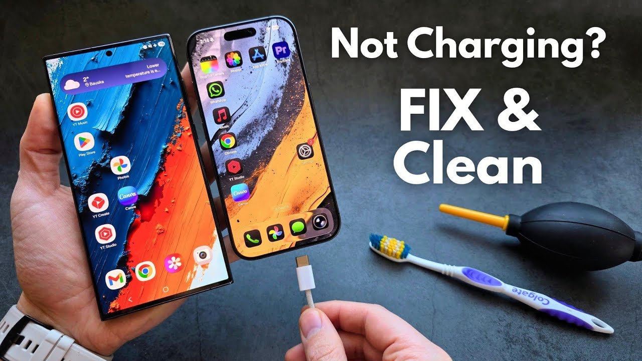 Phone not Charging Anymore? Simple TIP to Fix in 2 Minutes! - Any Smartphone!