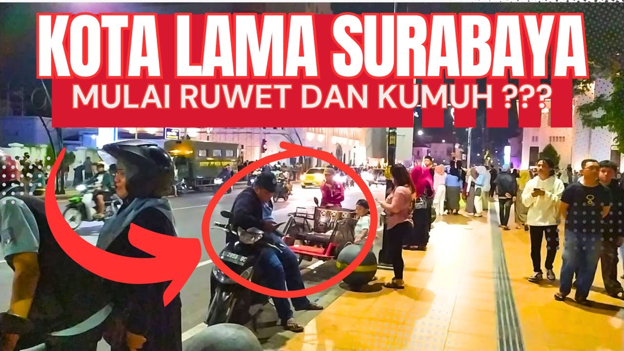 KOK JADI GINI AMAT ???, PETUGAS KOTA LAMA SURABAYA BERUSAHA KERAS HALAU PENGUNJUNG DAN BECAK LIAR