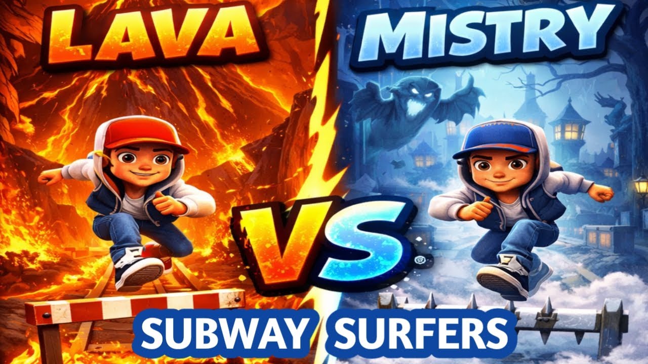 🔥 FIRE Challenge vs Mystery Hurdle Handcam Gameplay | Subway Surfers Impossible Run 😱🔥