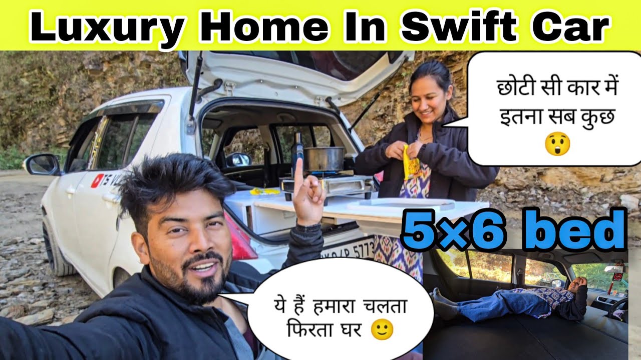 I Converted My Car Into a Camper Car | Complete Camping Setup | pahadi lifestyle vlog @tripsense 