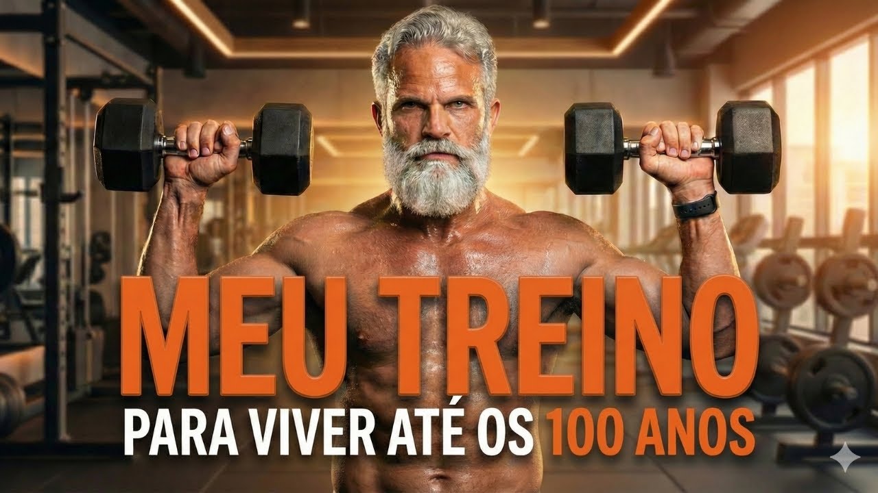 O TREINO QUE EU FA&Ccedil;O Para Viver Bem At&eacute; os 100 Anos