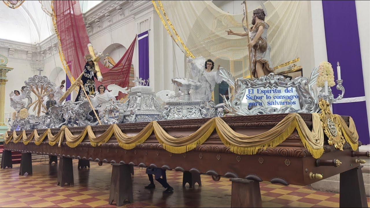 #EnVivo | Salida Cortejo Procesional de Jesús Nazareno de Jocotenango y Santísima Virgen de Dolores