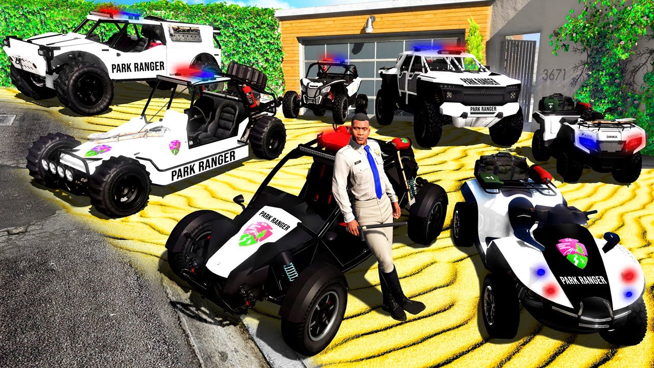 Collecting RARE OFFROAD POLICE CARS in GTA 5!