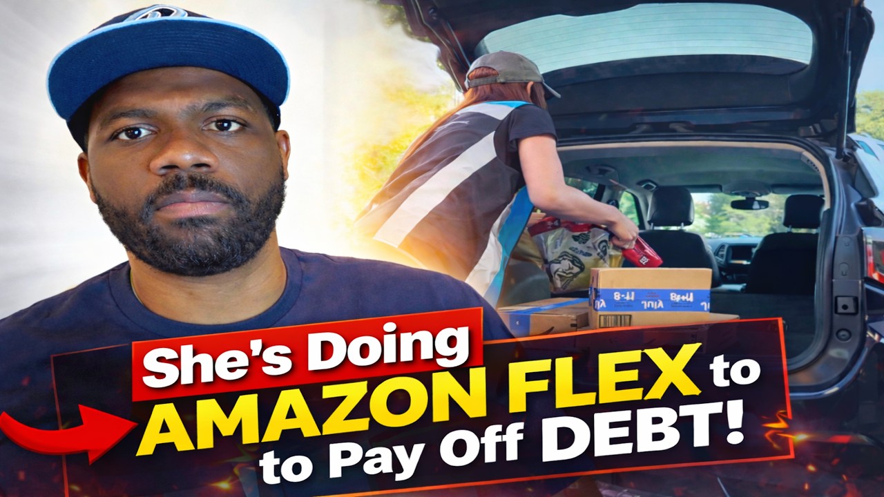 Она использует Amazon Flex, чтобы погасить долги | Хорошая ли это идея?