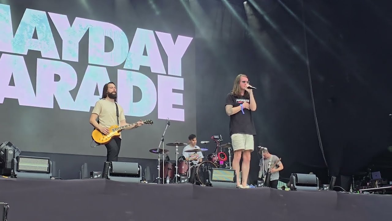 Mayday Parade - Jersey /Jamie All Over - I Wanna Be Tour - CWB (Curitiba, Brasil, 03/03/24) 4K