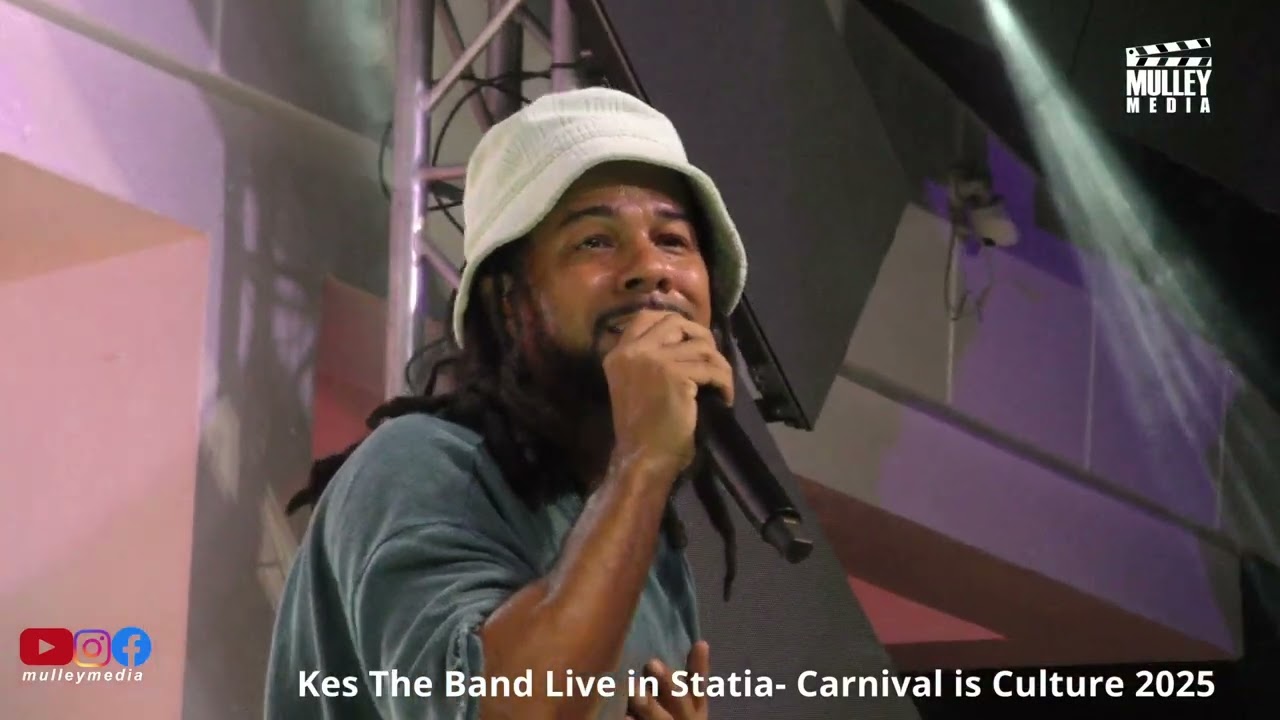 Kes The Band Live in Statia | Carnival is Culture 2025.