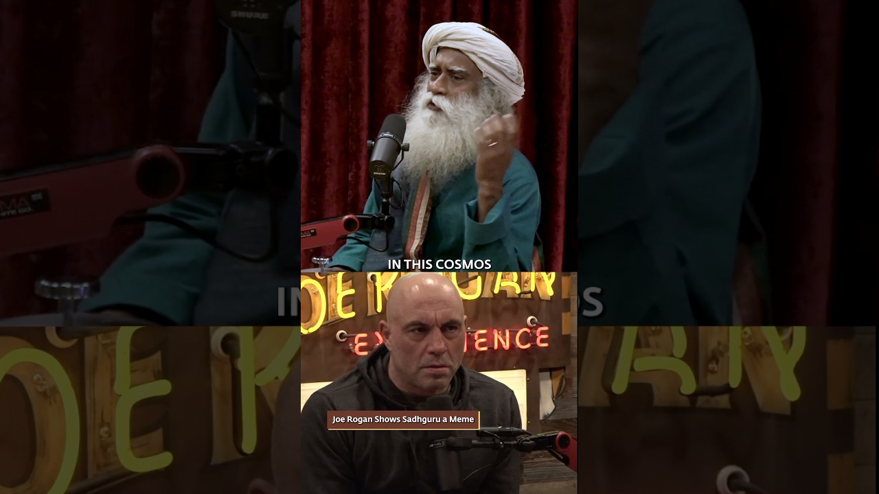 Joe Rogan & Sadhguru&rsquo;s Meme Chat