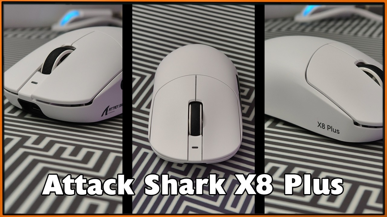 Супер знакомая форма и хорошая начинка - Attack Shark X8 Plus #Мышка #AttackShark