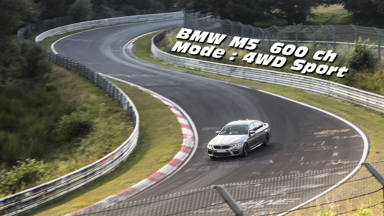 BMW M5 F90 Nürburgring hot lap onboard