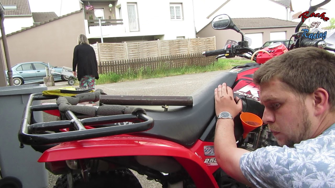TUTO MECA : ENTRETIEN KYMCO KXR 250 DES 20 000 KILOMETTRES
