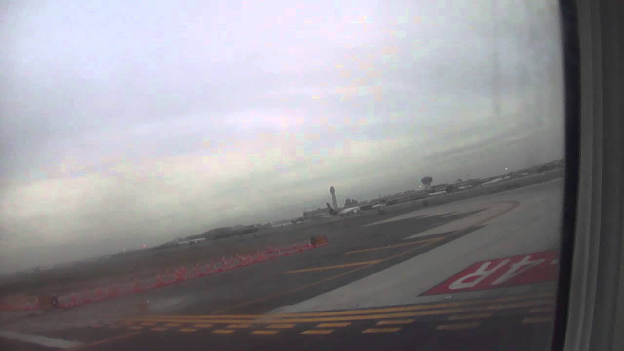 Landing Newark New Jersey  USA from Halifax Canada