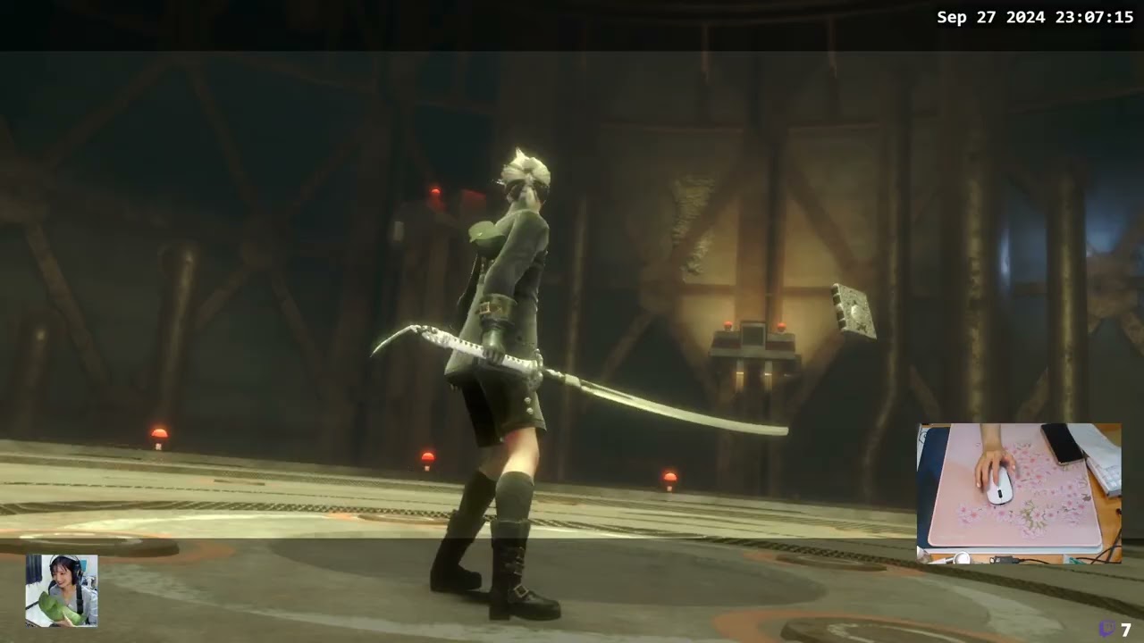 RaLu_u NieR：：這投籃遊戲真難啊 [2024.9.27]
