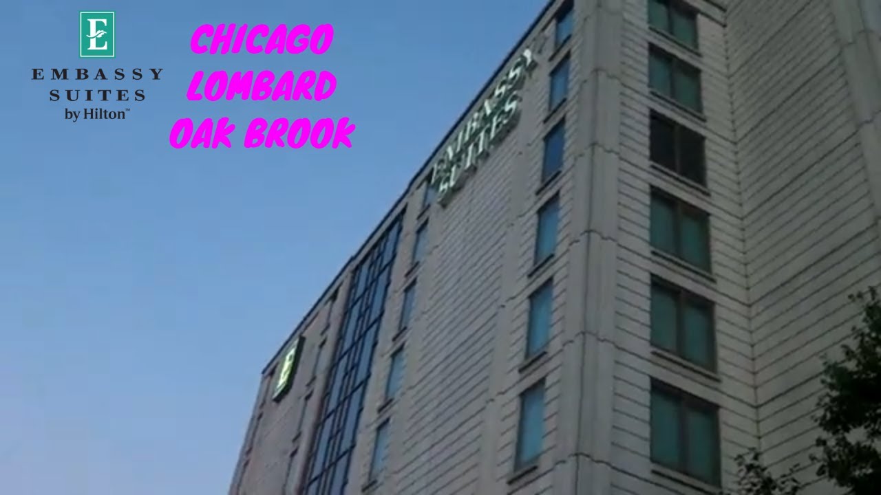 Hotel Tour: Embassy Suites Chicago Lombard Oak Brook, Lombard IL