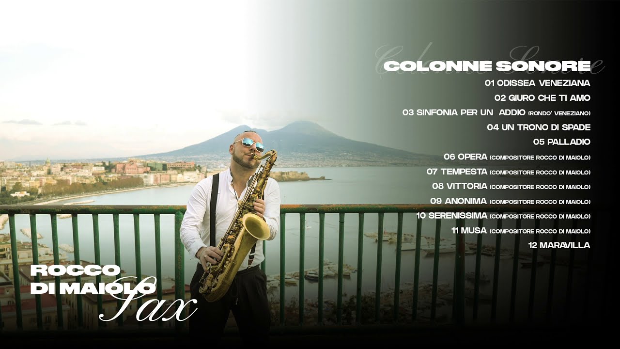 Rocco Di Maiolo Sax - Colonne Sonore 1 vol -Compilation Saxofono Tenore Soprano