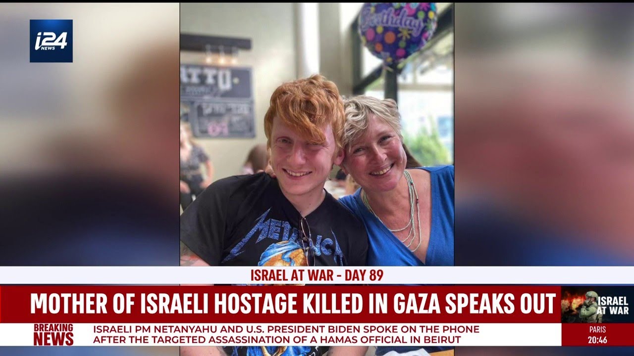 'How can I be angry with the IDF soldiers?' asks mother of mistakenly slain hostage