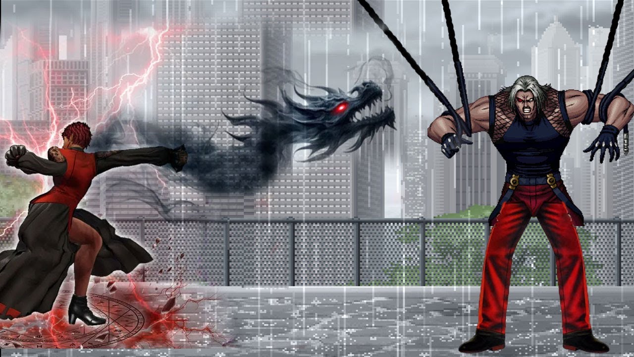[Mugen KOF] Vice Keyser Vs Horrible Bosses Rugal Bernstein Team