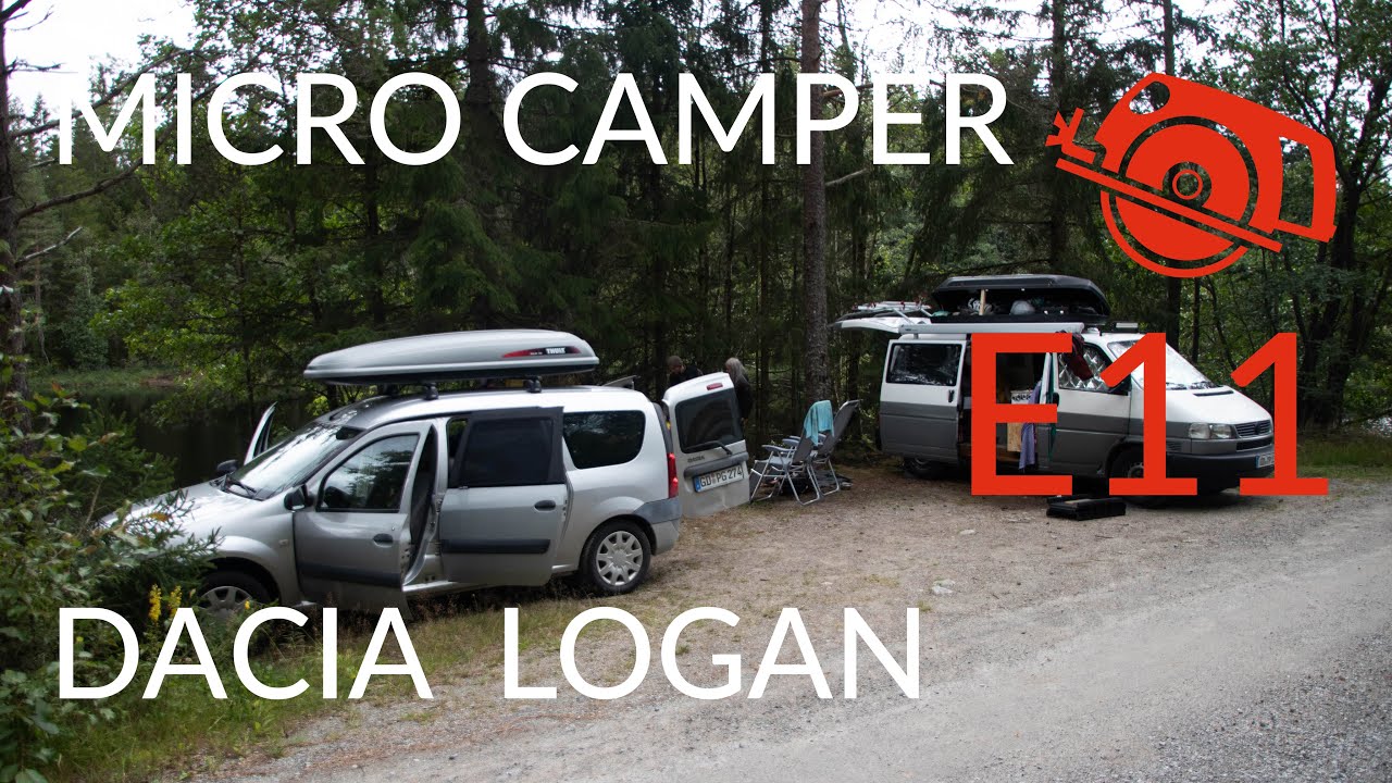 Befestigung für den Vorhang | Ausbau Dacia Logan zum Microcamper • E11