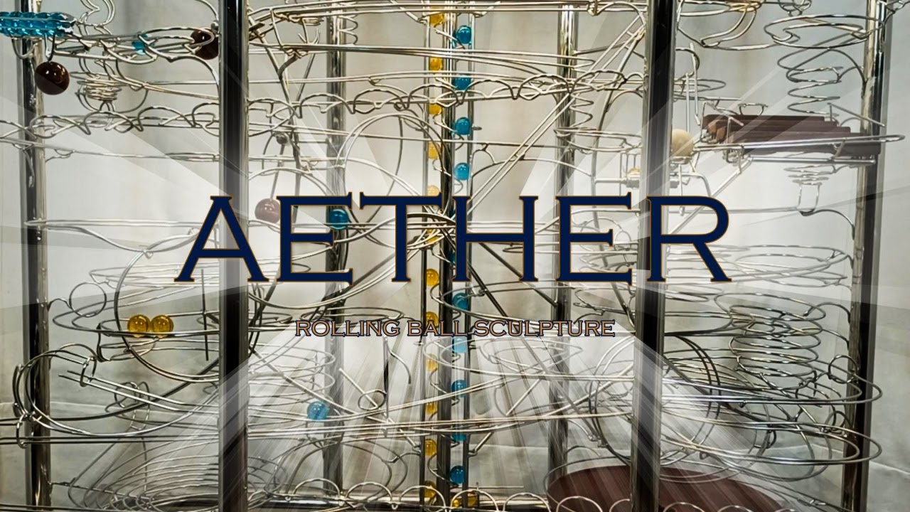 Aether rolling ball sculpture