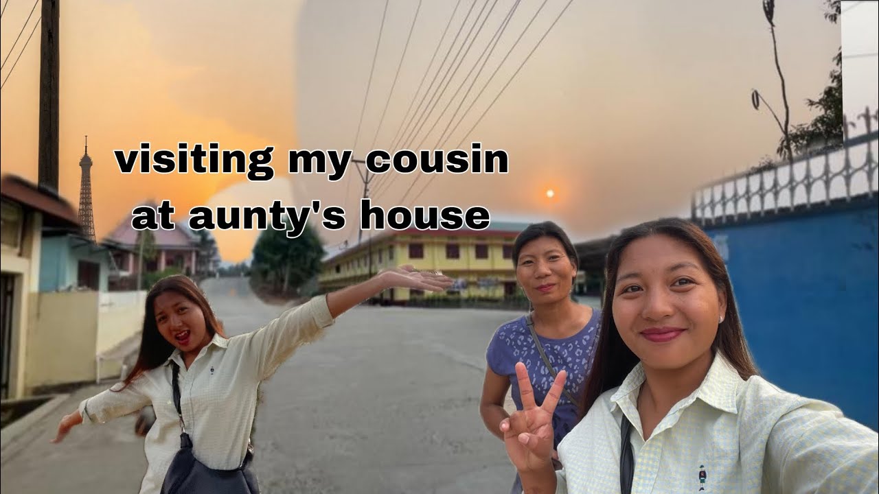 Visiting my cousin at a aunt's house || wishing  my cousin a Speedy recovery