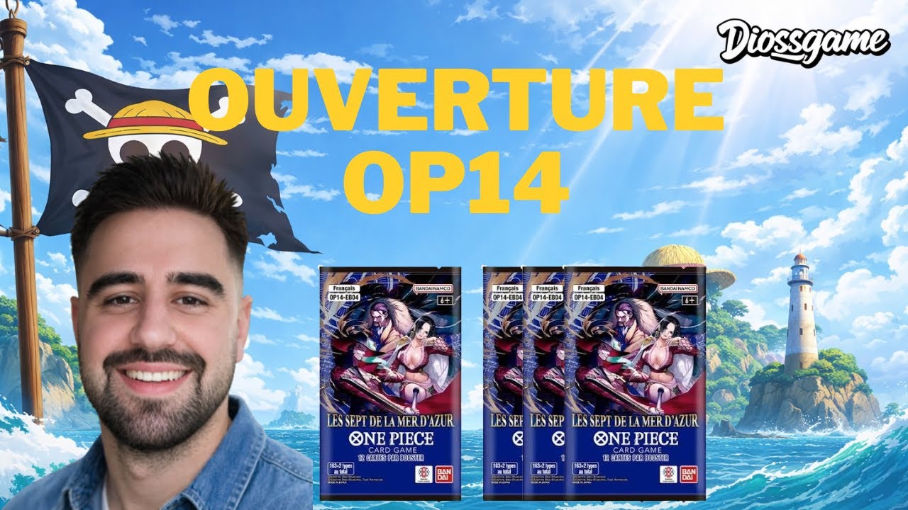 OUVERTURE DE 4 BOOSTERS OP14 🇫🇷 | One Piece Card Game – Pulls & surprises !