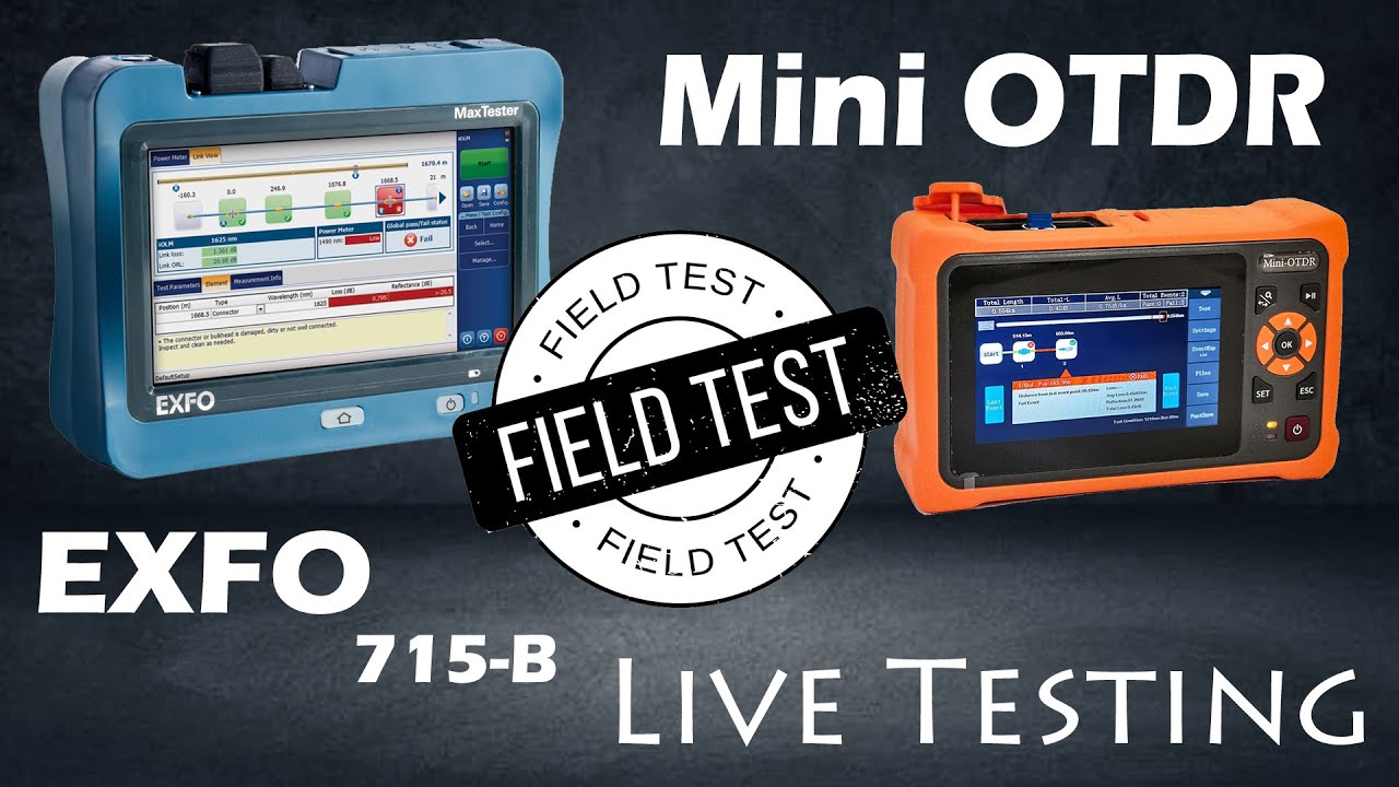 Watch Before You Buy EXFO 715B (or) Mini OTDR in 2023 - Which one is Best ? Field Live testing Tamil