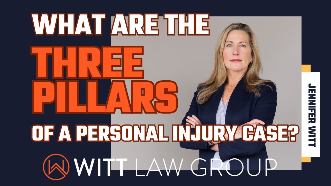 What Are The Three Pillars Of A Personal Injury Case? | Washington State | #personalinjury