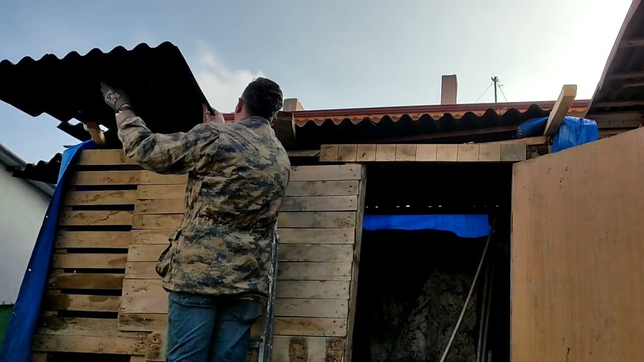 Paletlerden depo yaptim. Az maliyetle büyük iş yaptım.Kendin yap kazan.