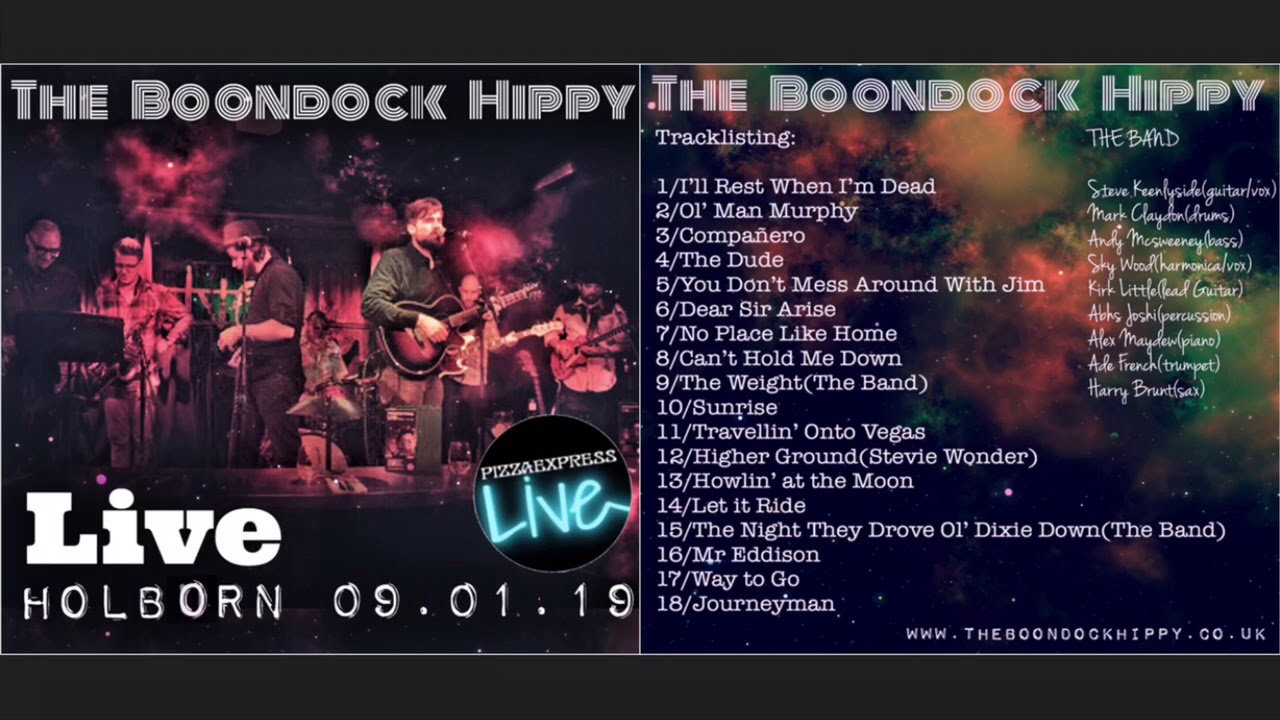 The Boondock Hippy- Way to Go(LIVE)