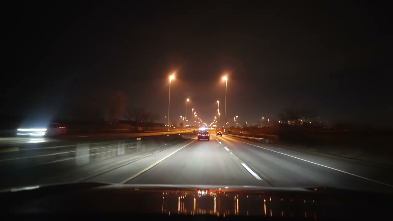 Peoria to Chicago I-74/I-55/I-294/I-90 Highways (No Talk, No Music) 4K POV ASMR PART 3/4