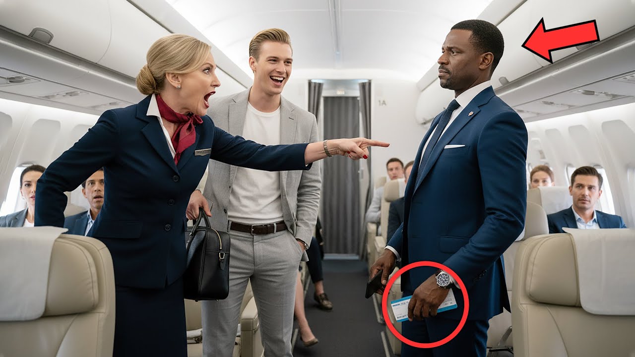 Black CEO Denied First Class Seat — 12 Minutes Later, He Grounds the Plane and Fires Flight Crew
